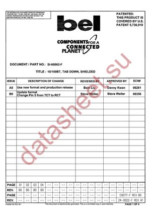 SI-60062-F datasheet  